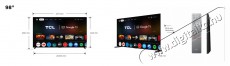 TCL 98  98X11K Telev&iacute;zi&oacute;k - LED telev&iacute;zi&oacute; - UHD 4K felbont&aacute;s&uacute; - 506103