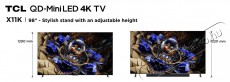 TCL 98  98X11K Telev&iacute;zi&oacute;k - LED telev&iacute;zi&oacute; - UHD 4K felbont&aacute;s&uacute; - 506103