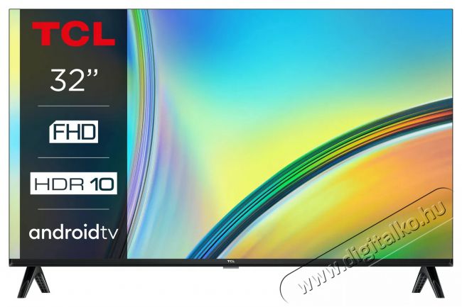 TCL 32  32S5401AF Televíziók - LED televízió - 1080p Full HD felbontású - 506097