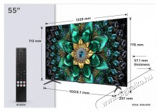 TCL 55  55Q6Cv Televíziók - LED televízió - UHD 4K felbontású - 506088