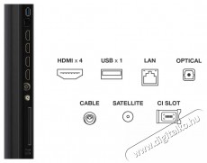 TCL 65  65Q6C Televíziók - LED televízió - UHD 4K felbontású - 506090