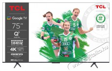 TCL 75  75C71B Televíziók - LED televízió - UHD 4K felbontású - 506087