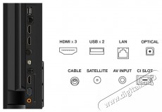 TCL 85  85T7B Televíziók - LED televízió - UHD 4K felbontású - 506086