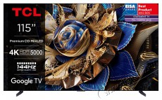 TCL 115X955 Max Telev&iacute;zi&oacute;k - LED telev&iacute;zi&oacute; - UHD 4K felbont&aacute;s&uacute; - 512485