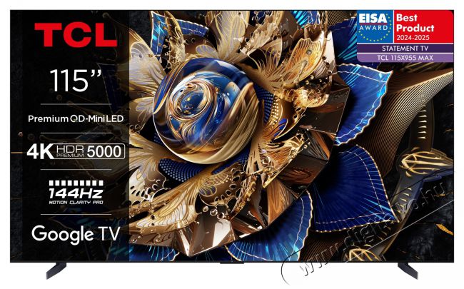 TCL 115X955 Max Telev&iacute;zi&oacute;k - LED telev&iacute;zi&oacute; - UHD 4K felbont&aacute;s&uacute; - 512485