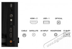 TCL 40V5C Televíziók - LED televízió - 1080p Full HD felbontású - 512457