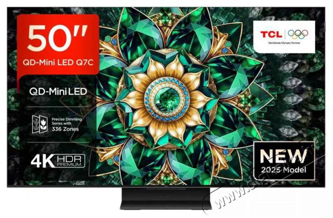 TCL 50Q7C Televíziók - LED televízió - UHD 4K felbontású - 512463