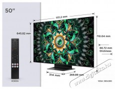 TCL 50Q7C Televíziók - LED televízió - UHD 4K felbontású - 512463