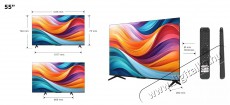 TCL 55T7B Televíziók - LED televízió - UHD 4K felbontású - 512443