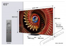 TCL 65C8K Televíziók - LED televízió - UHD 4K felbontású - 512428
