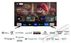 TCL 75C655 PRO Televíziók - LED televízió - UHD 4K felbontású - 512437