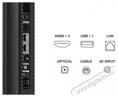 TCL 75C655 PRO Televíziók - LED televízió - UHD 4K felbontású - 512437