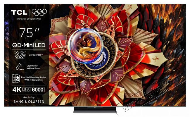 TCL 75C9K Televíziók - LED televízió - UHD 4K felbontású - 512478