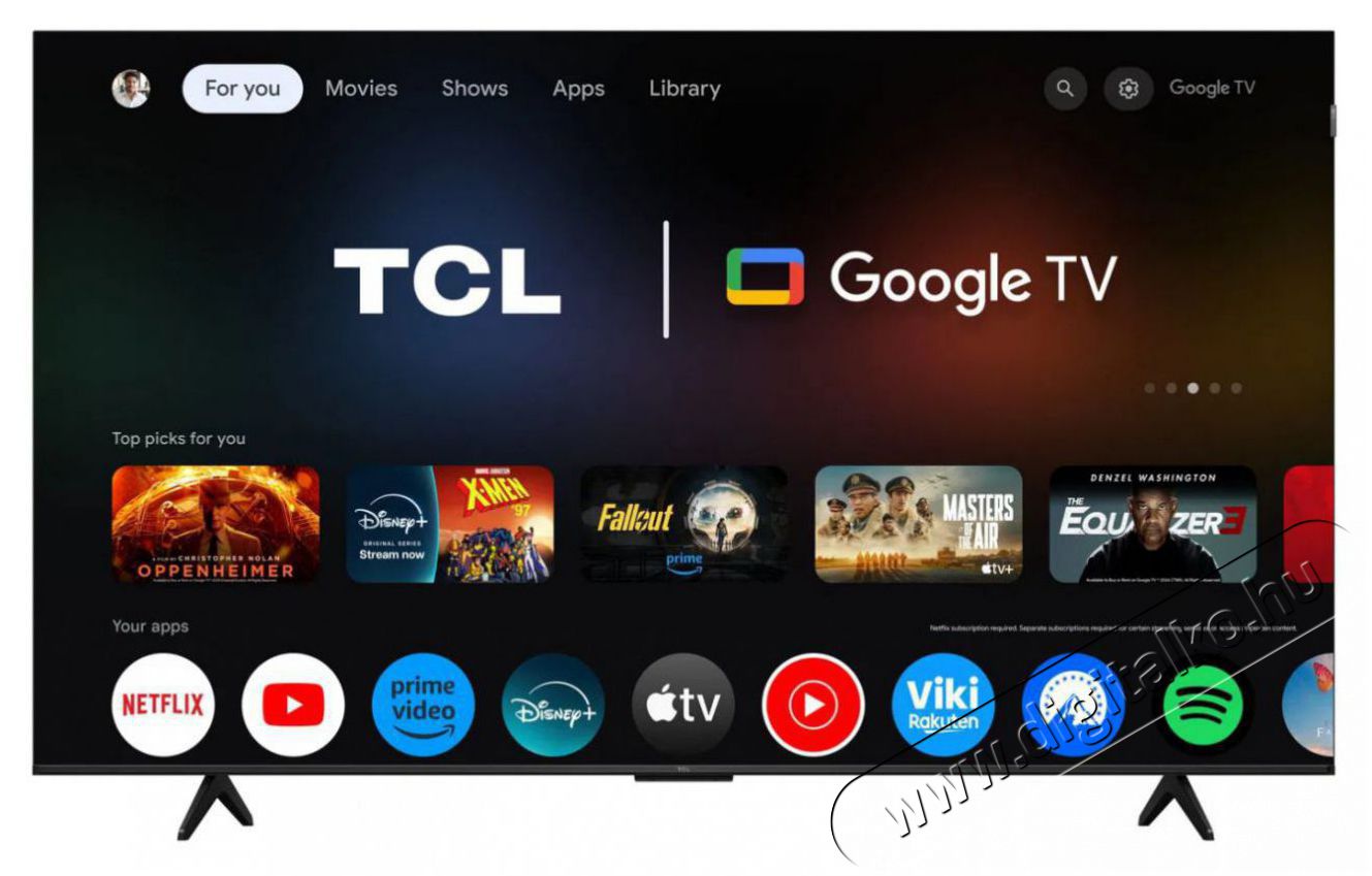 TCL 75P7K Telev&iacute;zi&oacute;k - LED telev&iacute;zi&oacute; - UHD 4K felbont&aacute;s&uacute; - 512481