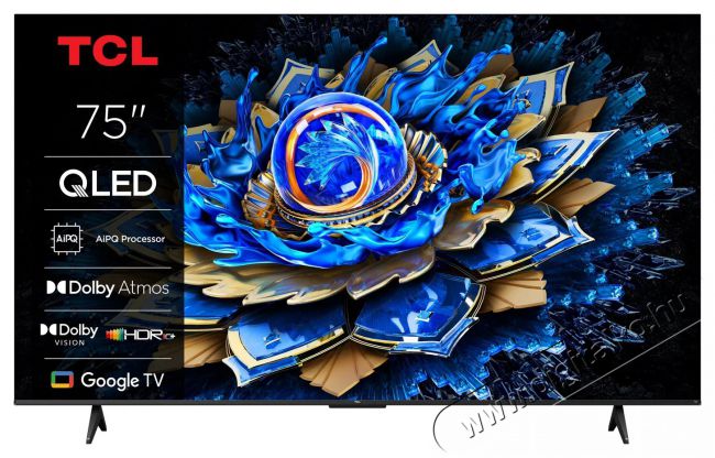 TCL 75T69C Televíziók - LED televízió - UHD 4K felbontású - 512479