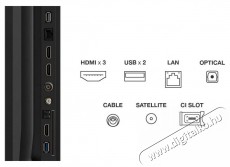 TCL 75V6C Televíziók - LED televízió - UHD 4K felbontású - 512484