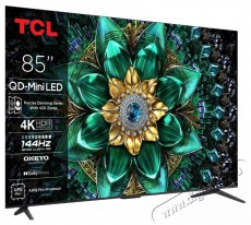 TCL 85Q6C Televíziók - LED televízió - UHD 4K felbontású - 512482