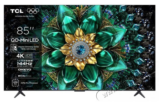 TCL 85Q6C Televíziók - LED televízió - UHD 4K felbontású - 512482