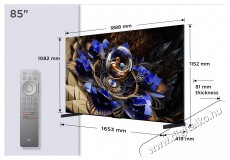 TCL 85X11K Telev&iacute;zi&oacute;k - LED telev&iacute;zi&oacute; - UHD 4K felbont&aacute;s&uacute; - 512477