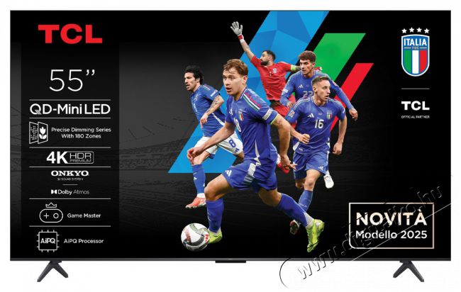 TCL 55C6KS QD-Mini LED 60Hz Google Smart televízió Televíziók - LED televízió - UHD 4K felbontású - 530318