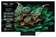 TCL 50C7K miniLED Televízió (2025-ös modell), 126 cm, Smart Google TV, 4K Ultra HD Televíziók - LED televízió - UHD 4K felbontású - 531189