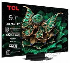 TCL 50C7K miniLED Televízió (2025-ös modell), 126 cm, Smart Google TV, 4K Ultra HD Televíziók - LED televízió - UHD 4K felbontású - 531189