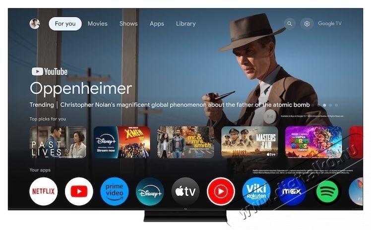 TCL 55C7K miniLED Telev&iacute;zi&oacute; (2025-&ouml;s modell), 139 cm, Smart Google TV, 4K Ultra HD Telev&iacute;zi&oacute;k - LED telev&iacute;zi&oacute; - UHD 4K felbont&aacute;s&uacute; - 531190