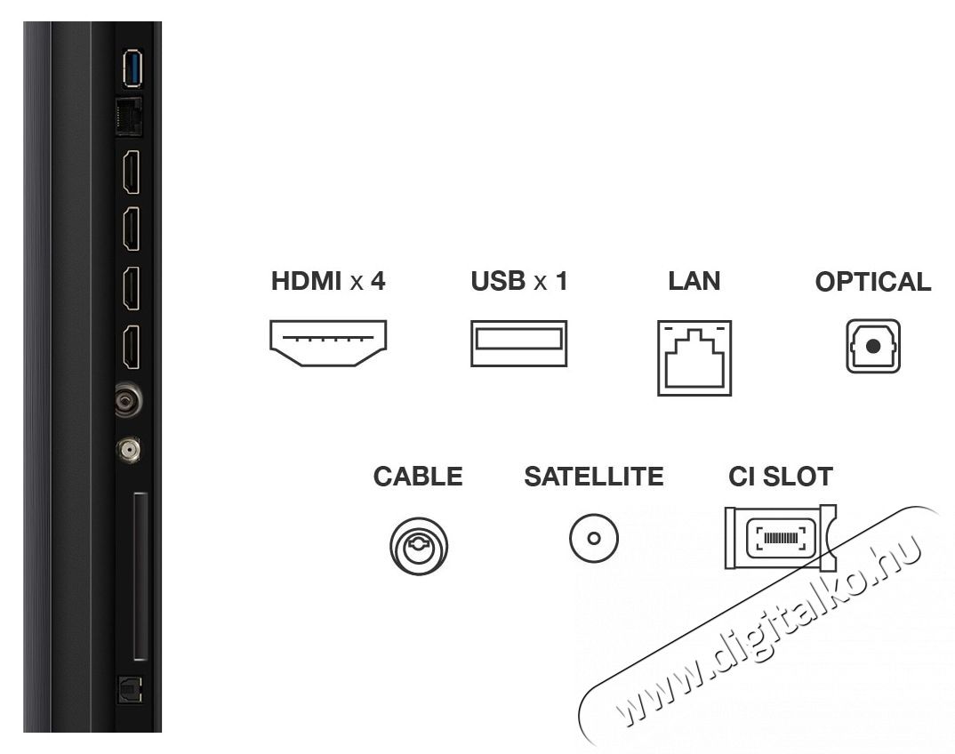 TCL 85C6K Premium 4K UHD QD-MiniLED telev&iacute;zi&oacute; Telev&iacute;zi&oacute;k - LED telev&iacute;zi&oacute; - UHD 4K felbont&aacute;s&uacute; - 531302