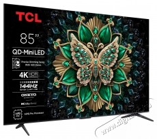 TCL 85C6K Premium 4K UHD QD-MiniLED telev&iacute;zi&oacute; Telev&iacute;zi&oacute;k - LED telev&iacute;zi&oacute; - UHD 4K felbont&aacute;s&uacute; - 531302