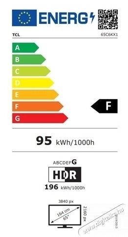 TCL 65C6K UHD Smart QD-MiniLED telev&iacute;zi&oacute; Telev&iacute;zi&oacute;k - LED telev&iacute;zi&oacute; - UHD 4K felbont&aacute;s&uacute; - 531360