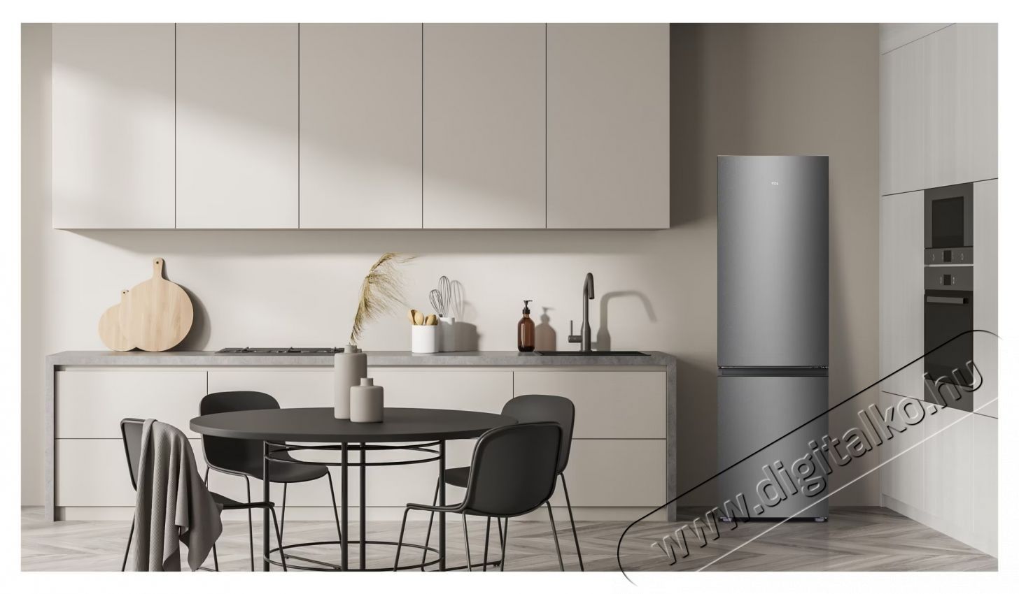 TCL RF260BSE0 kombin&aacute;lt hűtőszekr&eacute;ny Konyhai term&eacute;kek - Hűtő, fagyaszt&oacute; (szabadon&aacute;ll&oacute;) - Alulfagyaszt&oacute;s kombin&aacute;lt hűtő - 532861