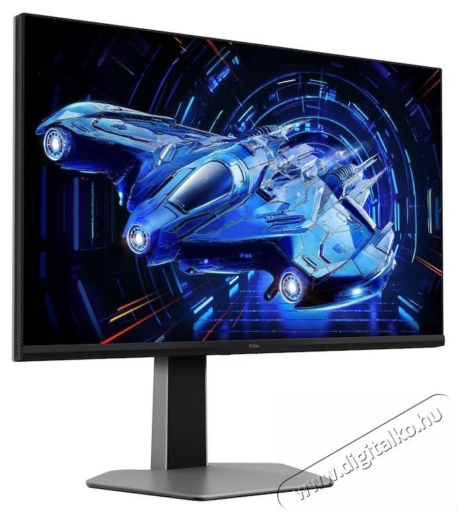 TCL 27G64 QD-Mini LED Gaming monitor, 27 , QHD (2560x1440), 180Hz, 1ms GTG, AMD FreeSync  Premium, G-Sync  kompatibilis, HDR600, 2x HDMI, DisplayPort, Jack, Pivot, Fekete/Sz&uuml;rke Iroda &eacute;s sz&aacute;m&iacute;t&aacute;stechnika - Monitor - Monitor - 534710