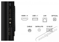 TCL QLED 65P8K (2025-&ouml;s Modell) Telev&iacute;zi&oacute;, 164 cm, Smart Google TV, 4K Ultra HD, 100Hz, F energiaoszt&aacute;ly Telev&iacute;zi&oacute;k - LED telev&iacute;zi&oacute; - UHD 4K felbont&aacute;s&uacute; - 535791