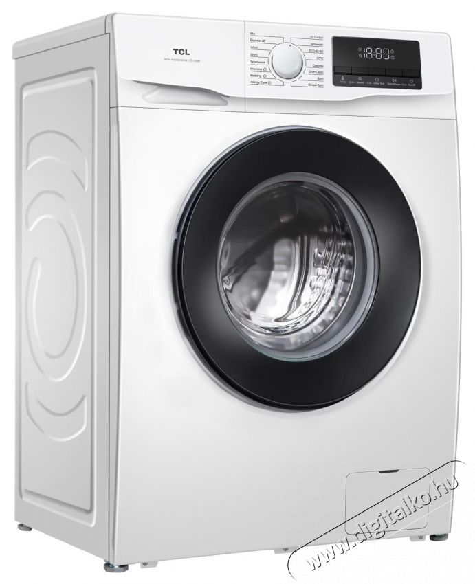 TCL mos&oacute;g&eacute;p, 200 RPM, A energiaoszt&aacute;ly, motor inverter, gőzmos&aacute;s, dobtiszt&iacute;t&aacute;s, Honeycomb dob, Feh&eacute;r H&aacute;ztart&aacute;s / Otthon / K&uuml;lt&eacute;r - Mos&oacute;g&eacute;p / sz&aacute;r&iacute;t&oacute;g&eacute;p - El&ouml;lt&ouml;ltős norm&aacute;l (60cm-ig) mos&oacute;g&eacute;p - 537434