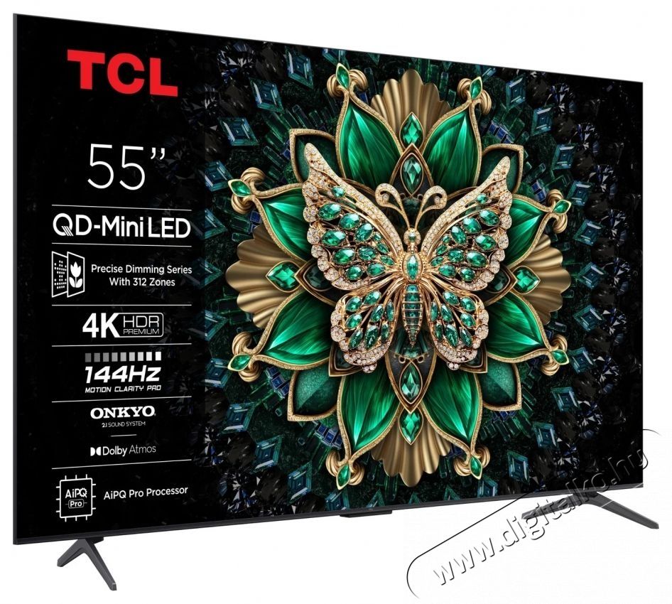 TCL 55C6K QD-Mini LED Google Smart telev&iacute;zi&oacute; Telev&iacute;zi&oacute;k - LED telev&iacute;zi&oacute; - UHD 4K felbont&aacute;s&uacute; - 512451