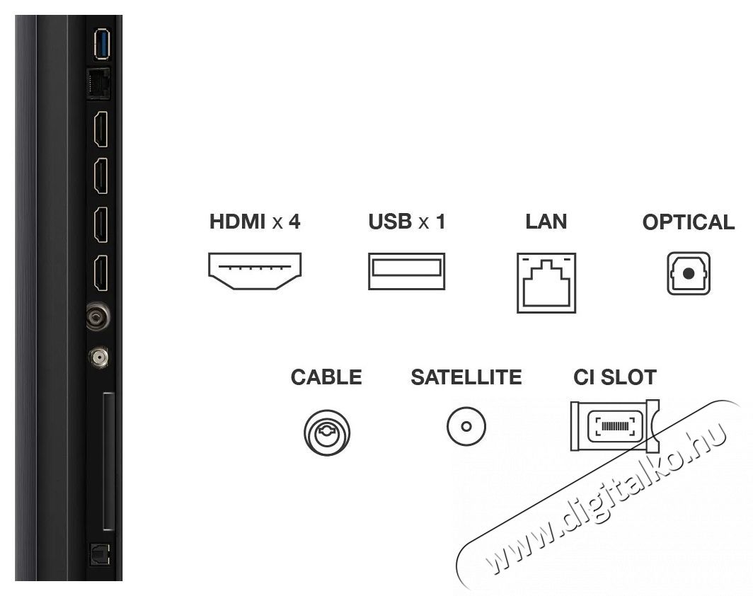 TCL 55C6K QD-Mini LED Google Smart telev&iacute;zi&oacute; Telev&iacute;zi&oacute;k - LED telev&iacute;zi&oacute; - UHD 4K felbont&aacute;s&uacute; - 512451