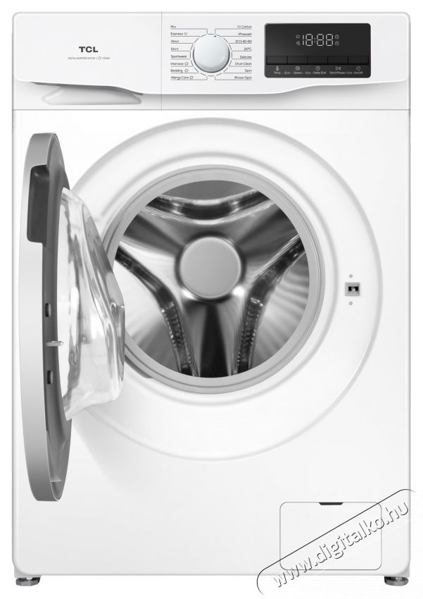TCL FF1214WA0 mos&oacute;g&eacute;p, 12kg, 1400rpm, Inverter motor, SteamWash, DrumClean, Honeycomb Drum, Add Garment, A energiaoszt&aacute;ly, Feh&eacute;r H&aacute;ztart&aacute;s / Otthon / K&uuml;lt&eacute;r - Mos&oacute;g&eacute;p / sz&aacute;r&iacute;t&oacute;g&eacute;p - El&ouml;lt&ouml;ltős norm&aacute;l (60cm-ig) mos&oacute;g&eacute;p - 537431