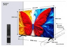 TCL QLED 50S5L telev&iacute;zi&oacute; Telev&iacute;zi&oacute;k - LED telev&iacute;zi&oacute; - UHD 4K felbont&aacute;s&uacute; - 540841