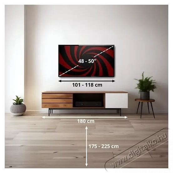TCL QLED 50S5L telev&iacute;zi&oacute; Telev&iacute;zi&oacute;k - LED telev&iacute;zi&oacute; - UHD 4K felbont&aacute;s&uacute; - 540841