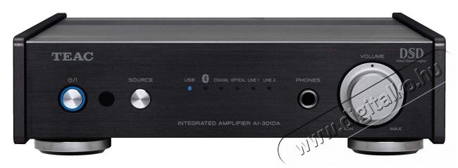 TEAC AI-301DA-X sztereó erősítő - fekete Audio-Video / Hifi / Multimédia - Hifi - Sztereó - Sztereó erősítő - 351295