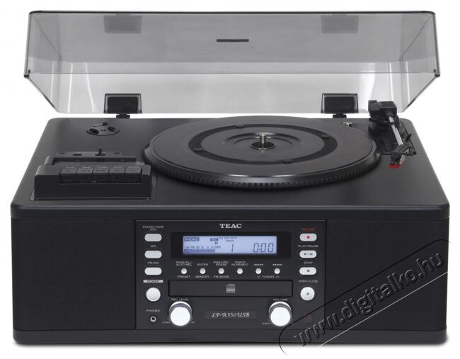 TEAC LP-R550 USB LP Lemezjátszó Audio-Video / Hifi / Multimédia - Bakelit lemezjátszó - Bakelit lemezjátszó - 291393