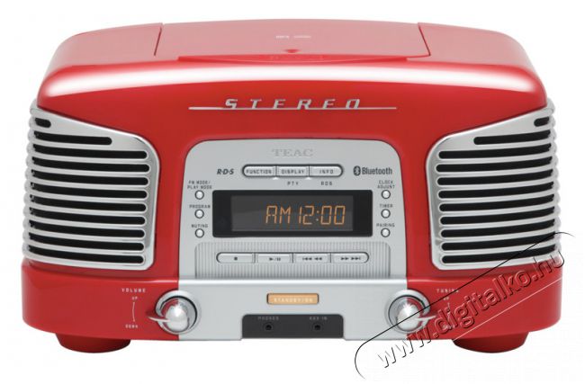 TEAC SL-D930 Mikro Hifi - piros Audio-Video / Hifi / Multimédia - Hifi - Sztereó - Mikro-, mini hifi rendszer - 279817