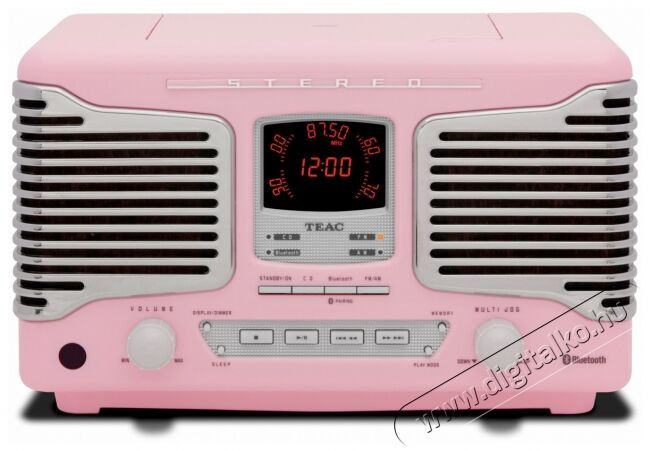 TEAC SL-D800BT mini hifi rendszer - rózsaszín Audio-Video / Hifi / Multimédia - Hifi - Sztereó - Mikro-, mini hifi rendszer - 305221