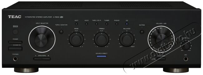 TEAC A-R630 Sztereó erősítő - fekete Audio-Video / Hifi / Multimédia - Hifi - Sztereó - Sztereó erősítő - 279797