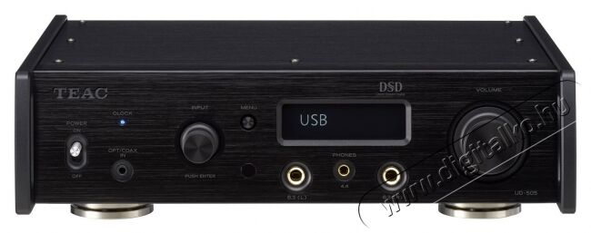 TEAC UD-505 fejhallgató erősítő - fekete Audio-Video / Hifi / Multimédia - Hifi - Sztereó - Sztereó erősítő - 333115