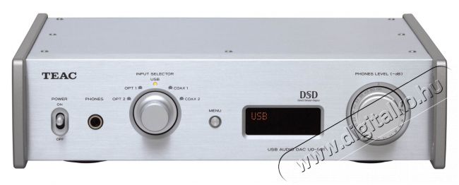 TEAC UD-501 D/A konverter - ezüst Audio-Video / Hifi / Multimédia - Hifi - Sztereó - D/A konverter / fejhallgató erősítő - 329182