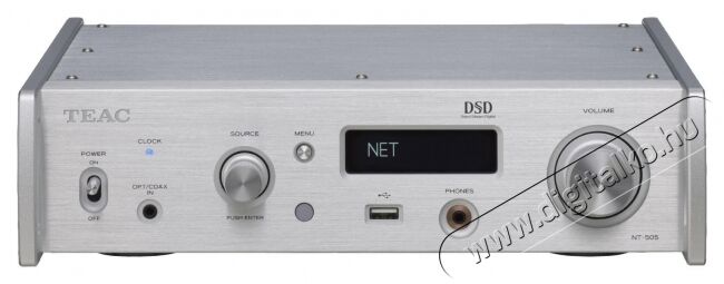 TEAC NT-505 hálózati médialejátszó - Ezüst Audio-Video / Hifi / Multimédia - CD / DVD / Blu-Ray / Multimédia készülék - Multimédia lejátszó - 341164