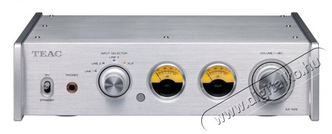 TEAC AX-505 sztereó erősítő - ezüst Audio-Video / Hifi / Multimédia - Hifi - Sztereó - Sztereó erősítő - 351298