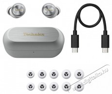 Technics EAH-AZ100, ezüst Audio-Video / Hifi / Multimédia - Fül és Fejhallgatók - Fülhallgató - 510302