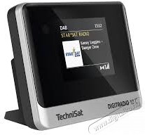 TechniSat DIGITRADIO 10 C fekete / ezüst Audio-Video / Hifi / Multimédia - Hordozható CD / DVD / Multimédia készülék - Hordozható CD / Multimédia rádiómagnó / Boombox - 511554